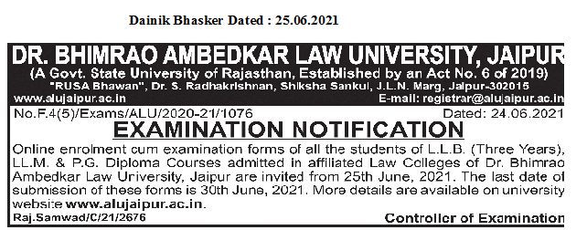 Dr. Bhimrao Ambedkar Law University